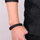 Мужской кожаный браслет Primo Rock Lux 23 - Black - изображение 6