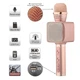 Мікрофон Magic Karaoke бездротовий зі світлодіодним підсвічуванням Bluetooth 25см Rose Gold (YS-68-RG) - зображення 8