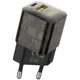 Сетевое зарядное устройство XO CE05 PD30W+QC3.0 18W 1USB/1Type-C скабелем Type-C - Type-C Коричневые - изображение 2