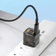 Сетевое зарядное устройство XO CE05 PD30W+QC3.0 18W 1USB/1Type-C скабелем Type-C - Type-C Коричневые - изображение 6