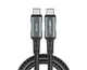 USB кабель Acefast C4-03 Type-C - Type-C 5A 100W PD 2m темно-серый - изображение 1