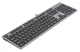 Клавiатура A4Tech KV-300H Ukr Grey/Black - зображення 2