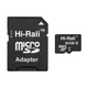 Карта Памяти Hi-Rali MicroSDXC & Adapter UHS-1 Class 10 64gb, Black - изображение 1