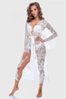 Пеньюар гипюровый длинный German Volf Белый one size 100029 - изображение 1