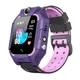 Детские смарт часы-телефон Baby Smart Watch Q19 с GPS-трекером, SIM-картой, Purple - изображение 1