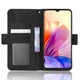 Чехол-книжка с кармашками Deexe Wallet Stand для BlackView Oscal C80 - Black - изображение 3