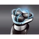 Электробритва для мужчин роторная Silver Crest SRR 3.7 C4 аккумуляторная 700 мАч сухое и влажное бритье LED дисплей плавающие головки влагозащита + триммер с насадкой - изображение 3