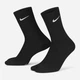 Носки мужские высокие Nike U Nk Ed Pls Ltwt Crw 160 Tab DX1158-010 42-46 Black/White (196150050948) - изображение 1