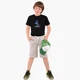 Детская футболка Герои в масках (PJ Masks) (25186-1614) 134-140 см Хлопок Черный - изображение 2