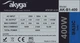 Блок живлення AKYGA AK-B1-400 power supply unit 400 W 20+4 pin ATX ATX Green (FSP500-50AAC) - зображення 5