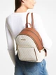Женский рюкзак MICHAEL Michael Kors Adina Medium Logo Backpack Vanilla (35T1G4AB2B) - изображение 3