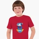 Детская футболка Робокар Поли (Robocar Poli) (25186-1620) 158-164 см Хлопок Красный - изображение 1