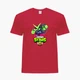 Детская футболка Бравл Старс Вирус (Brawl Stars Virus) (25186-1058) 134-140 см Хлопок Красный - изображение 4