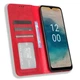 Чохол-книжка Deexe Retro Style для Nokia G22 - Red - зображення 2