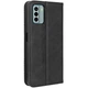 Чохол-книжка Deexe Retro Style для Nokia G22 - Black - зображення 6