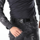 Ремінь тактичний Assault Belt з металевою пряжкою 140 см Black (3_02072) - зображення 5