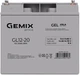 Акумуляторна батарея Gemix GL12-20 12V 20Ah GEL - зображення 2