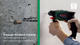 Дриль ударний Bosch UniversalImpact 800, Kickback control, Bosch Speed Preselection, однокулачковий патрон з функцією Autolock , регулятор швикості, валіза (0603131120) - зображення 2