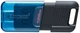 Флеш память USB Kingston DataTraveler 80 M 128GB USB Type-C Black/Blue (DT80M/128GB) - изображение 5