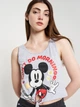 Пижама (майка + шорты) женская хлопковая Disney Mickey WE3619 L Светло-серая (3609086546791) - изображение 6