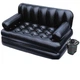 Надувний диван Bestway 75056 з електронасосом, 188 х 152 х 64 см - изображение 1