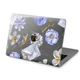 Чехол пластиковый для Apple MacBook Neo 13 (A18 Pro) 2026 (Синяя флора) A3404 макбук нэо 13" inch - изображение 8