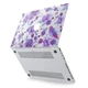 Чохол пластиковий для Apple MacBook Pro 14 M1 M2 M3 M4 M5 2021-2026 (Фіолетова флора) A2442/A2779/A2918/A2992/A3401/A3112/A3185/A3434/A3426/A3427 макбук - изображение 2