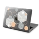 Чехол пластиковый для Apple MacBook Neo 13 (A18 Pro) 2026 (Шестигранник из мрамора) A3404 макбук нэо 13" inch - изображение 8