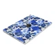 Чехол пластиковый для Apple MacBook Air 13 M2 M3 M4 M5 2022-2026 (Синие акварельные цветы) A2681/A3113/A3240/A3449 макбук эйр 13.6" аир - изображение 4