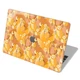 Чехол пластиковый для Apple MacBook Neo 13 (A18 Pro) 2026 (Ночная сова, золотые сипухи 4) A3404 макбук нэо 13" inch - изображение 1