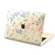 Чохол пластиковий для Apple MacBook Neo 13 (A18 Pro) 2026 (Синє листя патерн) A3404 макбук нео 13" inch - зображення 7