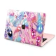 Чехол пластиковый для Apple MacBook Neo 13 (A18 Pro) 2026 (Разноцветные перья) A3404 макбук нэо 13" inch - изображение 6