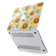 Чехол пластиковый для Apple MacBook Neo 13 (A18 Pro) 2026 (Подсолнухи паттерн) A3404 макбук нэо 13" inch - изображение 2