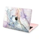 Чехол пластиковый для Apple MacBook Neo 13 (A18 Pro) 2026 (Разноцветный камень) A3404 макбук нэо 13" inch - изображение 6