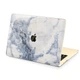 Чехол пластиковый для Apple MacBook Air 13 M2 M3 M4 M5 2022-2026 (Сине-белый мрамор) A2681/A3113/A3240/A3449 макбук эйр 13.6" аир - изображение 7