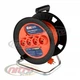 Катушка с кабелем 30м без заземления 2х1,5 + 4 розетки 220В 16А IP20 Horoz Electric (800-430-032) - изображение 1