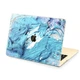 Чехол пластиковый для Apple MacBook Neo 13 (A18 Pro) 2026 (Голубая гуашь) A3404 макбук нэо 13" inch - изображение 7