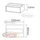 Светильник настенный Twist-15 15Вт 4200K IP65 Horoz Electric фасадный Черный (076-042-0015-050) - изображение 2