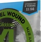 Струни для електрогітар D'Addario EXL117 XL Nickel Wound Medium Top / Extra Heavy Bottom (11-56) - зображення 4