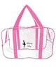 Набор из прозрачных сумок в роддом Mommy Bag (S, M, L + органайзер) Розовый - изображение 5