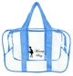 Сумка прозора в пологовий будинок Mommy Bag S синя (b001) - зображення 1