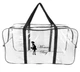 Набір 4+1 прозора сумка в пологовий будинок Mommy Bag S, M, L, XL чорний + подарунок - органайзер (bl007) - зображення 2