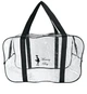 Набор из 3 прозрачных сумок в роддом Mommy Bag (S, M, L) Черный - изображение 3