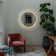 Дзеркало кругле дерев'яне з LED-підсвіткою Luxury Wood Perfection Natural Light Ясен 65 см - зображення 6