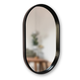 Зеркало капсула деревянное Luxury Wood Freedom Black Ясень 50x80 см - изображение 2