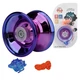 Игрушка Йо-Йо (Yo-Yo) металлическая для трюков Purple - изображение 1