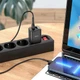 Мережевий зарядний пристрій Hoco N25 2USB з кабелем Lightning - зображення 6