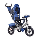 Трехколесный велосипед с родительской ручкой и пультом Best Trike от 18 месяцев Синий - изображение 4