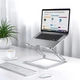 Подставка для ноутбука Tech-Protect Prodesk Universal Grey (9589046919381) - изображение 6