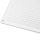 Вентиляционная решетка AIRROXY 200х200 White накладная белая (02-319) - изображение 6
